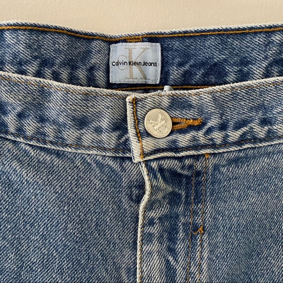 Calvin Klein Vintage 90s Baggy Jeans - Picture 7 of 12